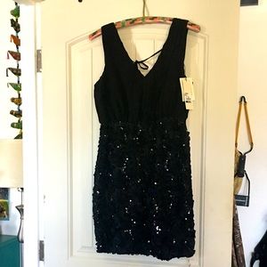 Miss me elegant black dress size small NWT